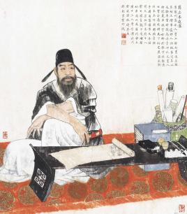 阎立本：唐朝时期宰相，也是一位画家