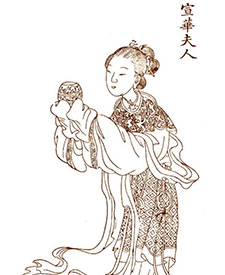 宣华夫人之死：杨广的哀痛与深情