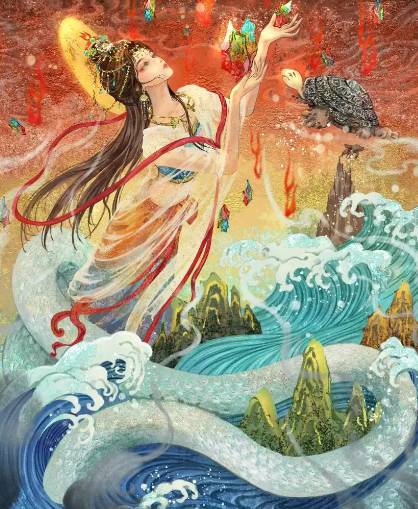 创世女神女娲：从造人传说到华夏文明的精神图腾