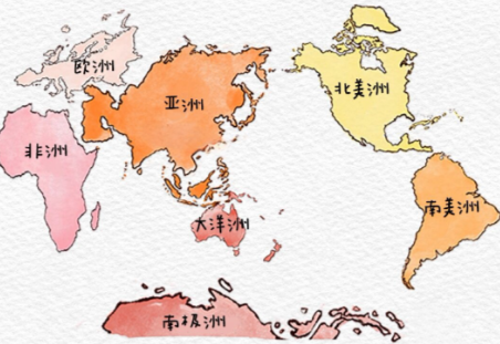 七大洲名称溯源：地理命名背后的文明密码