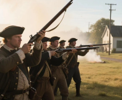 莱克星顿枪声：北美独立战争的第一声春雷