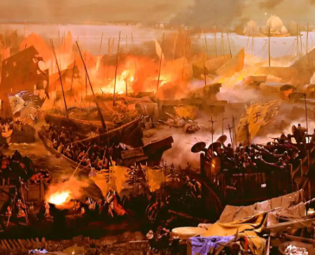 赤壁烽火：孙刘联军破曹军，三分天下初现端倪