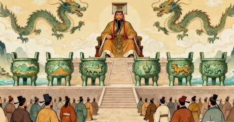 禹铸九鼎:华夏九州的王权信物,为何湮灭于历史尘烟?