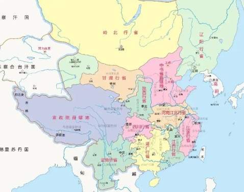 元朝奠基的行政革新,行省制度区划的千年蓝本