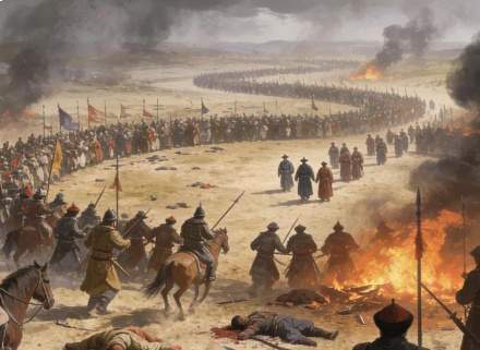 明朝松锦大战精锐覆灭,国祚倾颓之始
