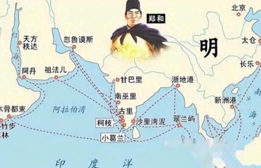 郑和扬帆七下西洋，巨舰纵横扬威万国